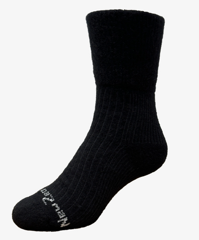 Possum Merino Heavyweight Health Comfort Top Socks