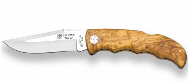 Joker Terrier Olive Handle Pocket Knife NO18