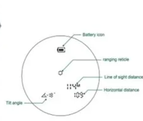 Stealth STEALTH LASER RANGE FINDER BINO 10X42