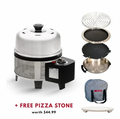 Cobb Grill Gas Bundle with Free Pizza Stone