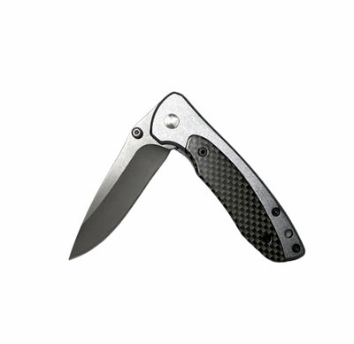 Whitby Carbon Fibre Effect Knife 1 - 2.5"