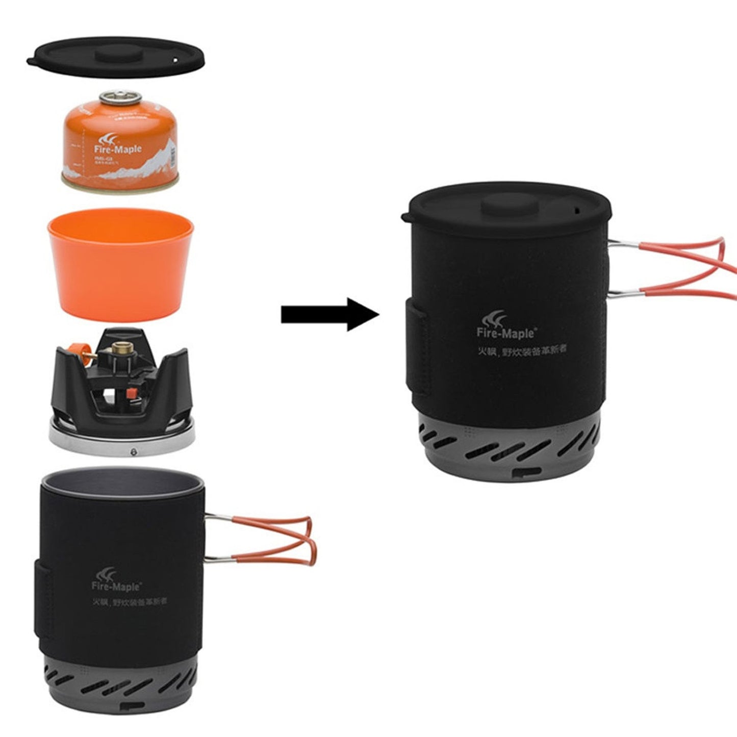 Fire Maple - FMS X1 Star Heat Exchanger Cooking System