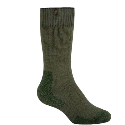 two tone green swazi hunting sock