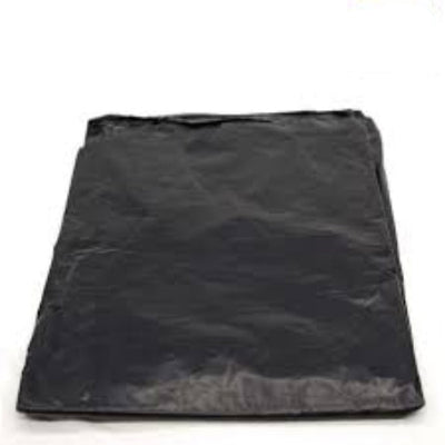 Black tarp with 'Halsted Builders Express' logo on a white background