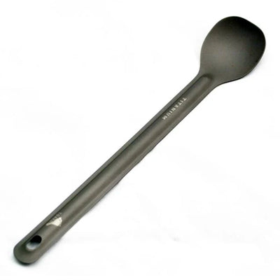long handled titanium spoon