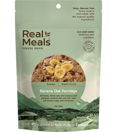 Real Meals - Banana Oat Porridge