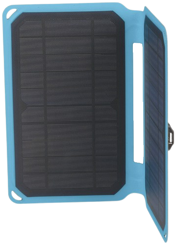 PowerTech - 10W Solar Mobile Charger with USB Output with 1M Cable