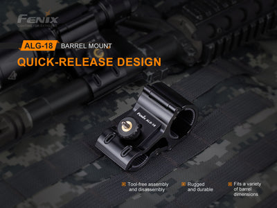 Fenix - ALG-18 Rail Flashlight Mount