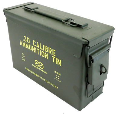 Ammunition Tin (Lockable) Ammo Tin