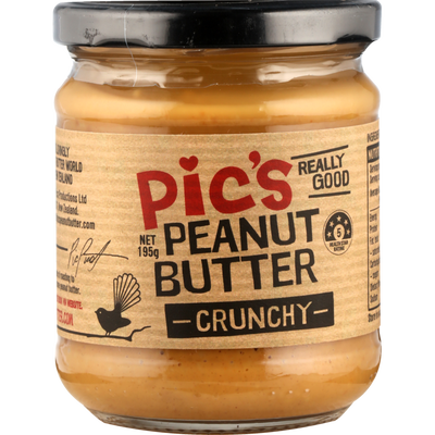 Pic's Peanut Butter - Jar 195g (Crunchy)