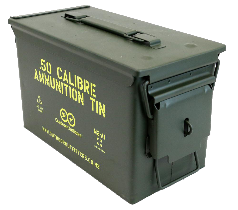 Ammunition Tin (Lockable) Ammo Tin
