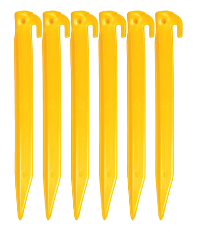 OZtrail - ABS Plastic pegs {6 pack}