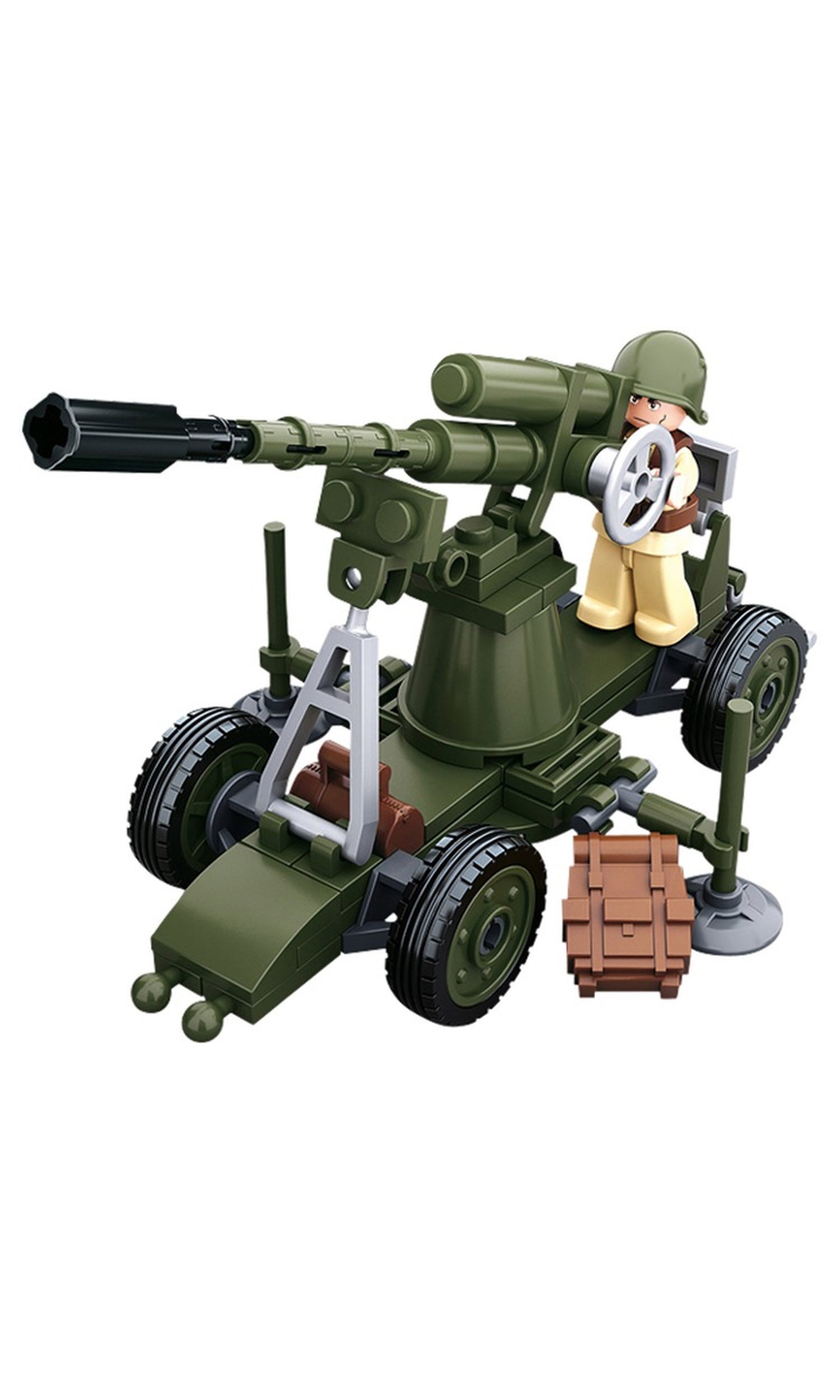 Sluban - WWII Flak Gun (B0678C)