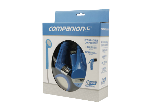 Companion - Rechargeable  Portable Camp Shower