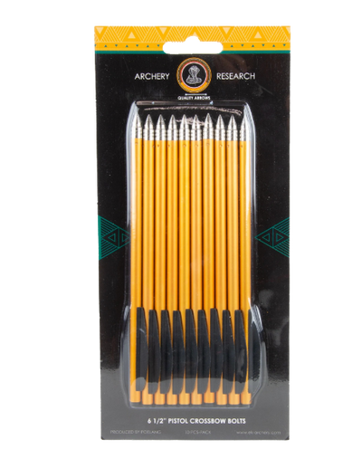 Ek Archery Research - Crossbow Bolts Alloy 6.5" - 10 Pack