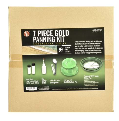 Gold Panning Kit (7 piece)