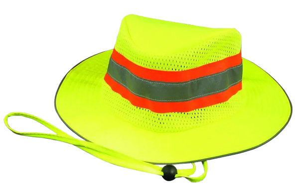 ERB - Hi Viz Yellow Safety Boonie Hat (SPF 50+)