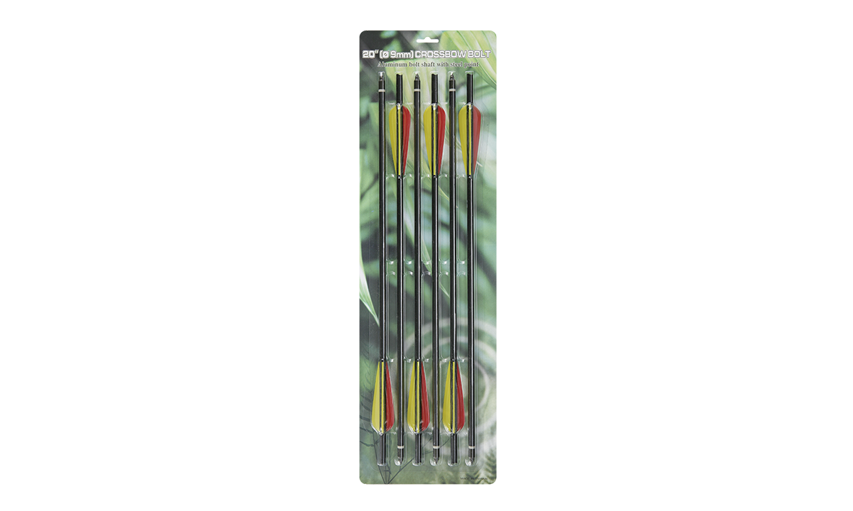 Man Kung - Aluminum Cross Bow Bolts 20" {6PK}