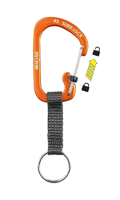 NITE IZE - SlideLock Keyring (Aluminium)