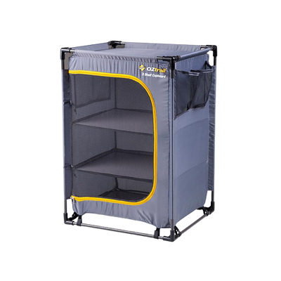 OZtrail - Folding 3 shelf cupboard