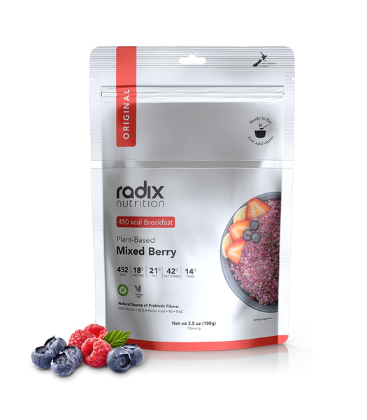 Radix -  Original 450 Kcal  Plant-Based Mixed Berry Breakfast