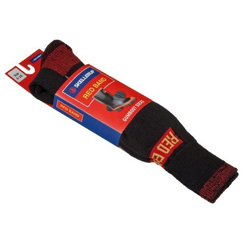 Skellerup - Red Band Gumboot Socks - Adults & Childrens