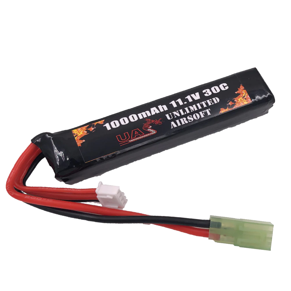 UAS - 11.1v (1000mah) 30C Long Lipo Battery