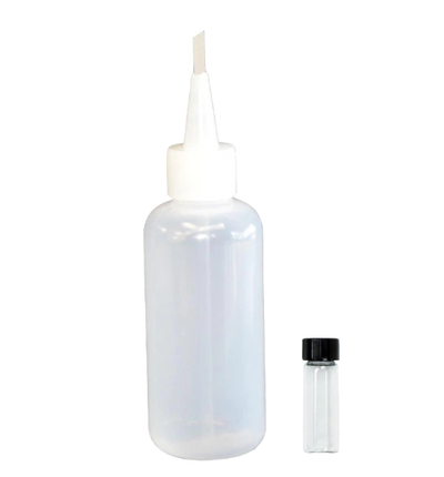 Gold Sniffer Bottle & 4ml Glass Vial