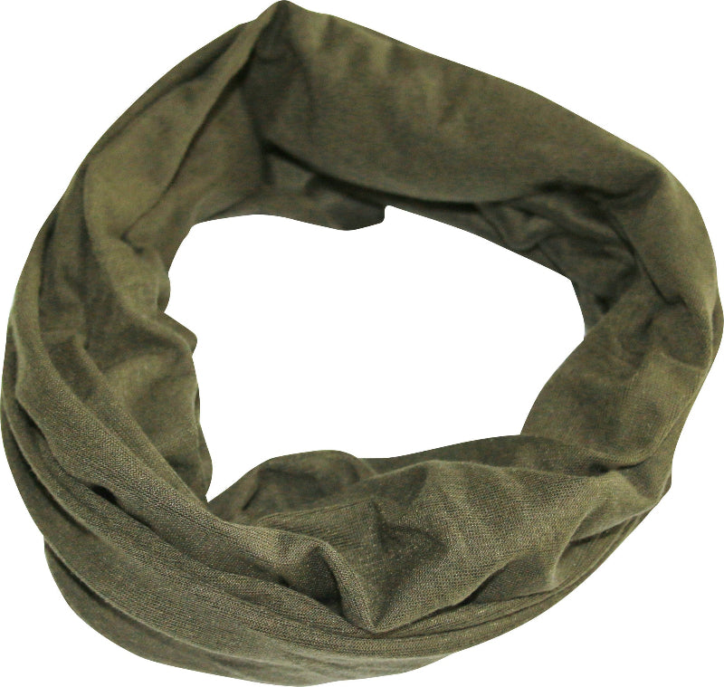 green head snood on a white background