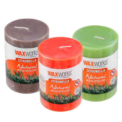 Waxworks - Citronella Pillar Candle