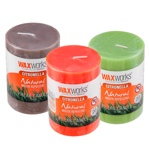 Waxworks - Citronella Pillar Candle