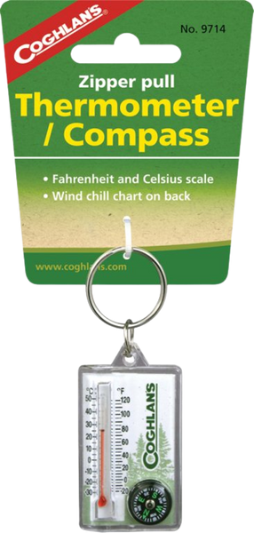 Coghlan's - Zipper Thermometer & Compass