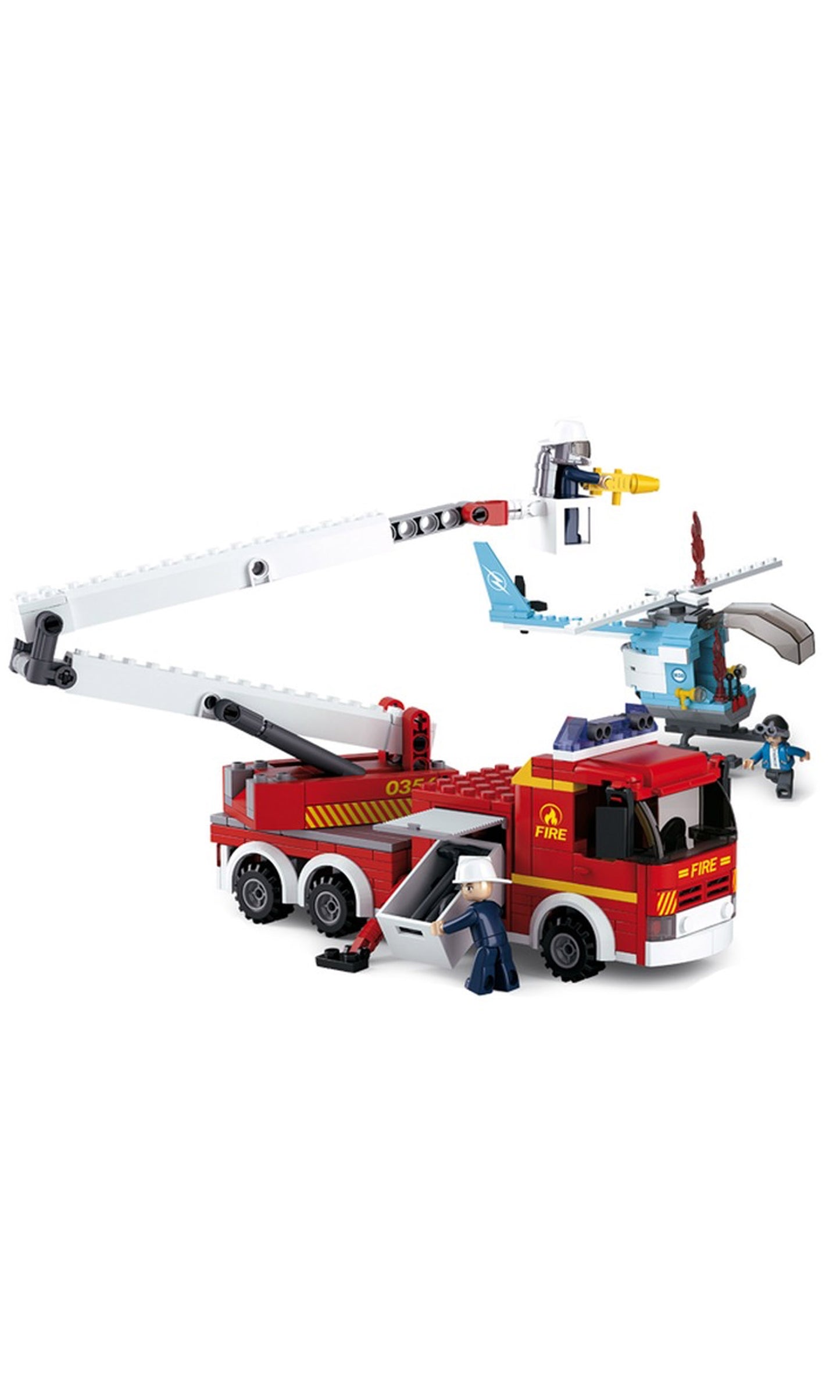 Sluban - Telescopic Fire Engine (B0627)