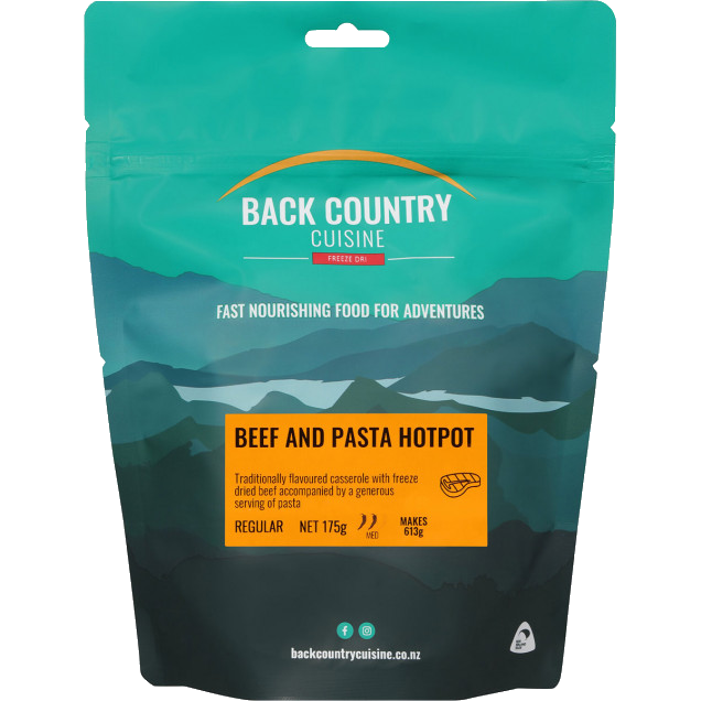 Back Country - Beef and Pasta HotPot - 175 gram pack