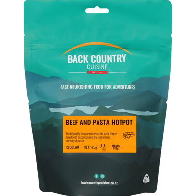 Back Country - Beef and Pasta HotPot - 175 gram pack