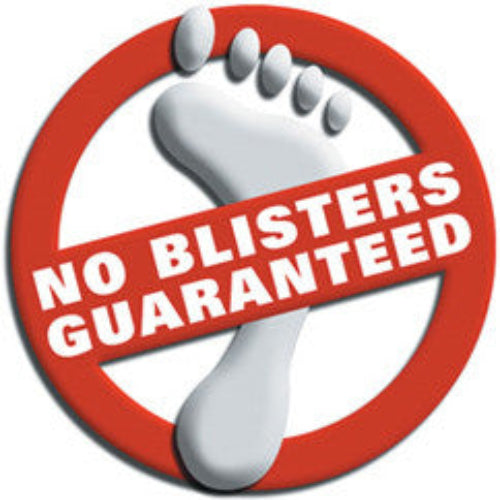 no blisters guaranteed logo