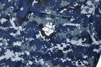 USN Navy - Blue Digital Camo Utility Combat Shirt