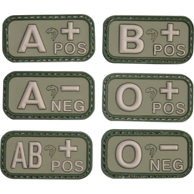 Viper Tactical - Blood Group Patches