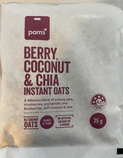 Instant Porridge (Oat Sachets) 365g Pams or Uncle Tobys