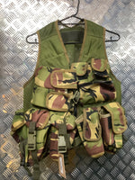 DPM webbing vest with pouches (Used)