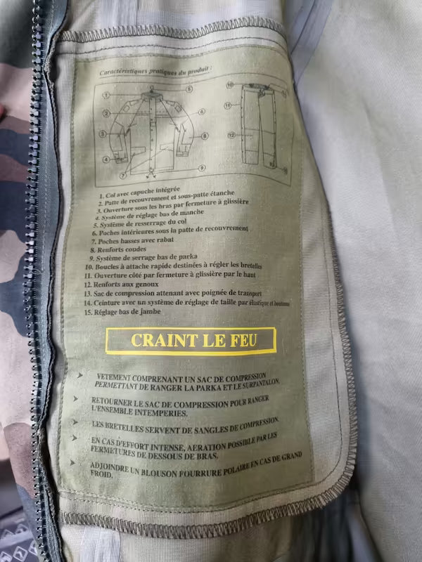 French CCE Camo Gore-Tex Jacket