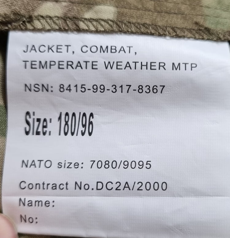 British Army MTP Shirt