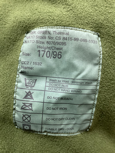British Army Fleece Jacket liner