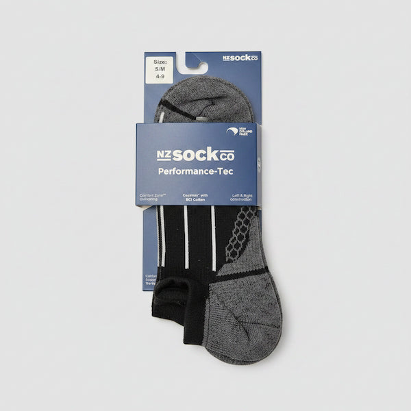 NZ Sock Co Performance Tec No Show Unisex