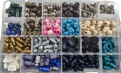 Cord Stoppers - Various colours & shapes
