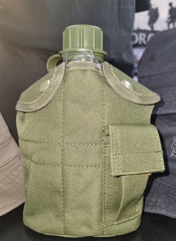Canteen 1 litre - with Cup, Pouch and Alice Clips