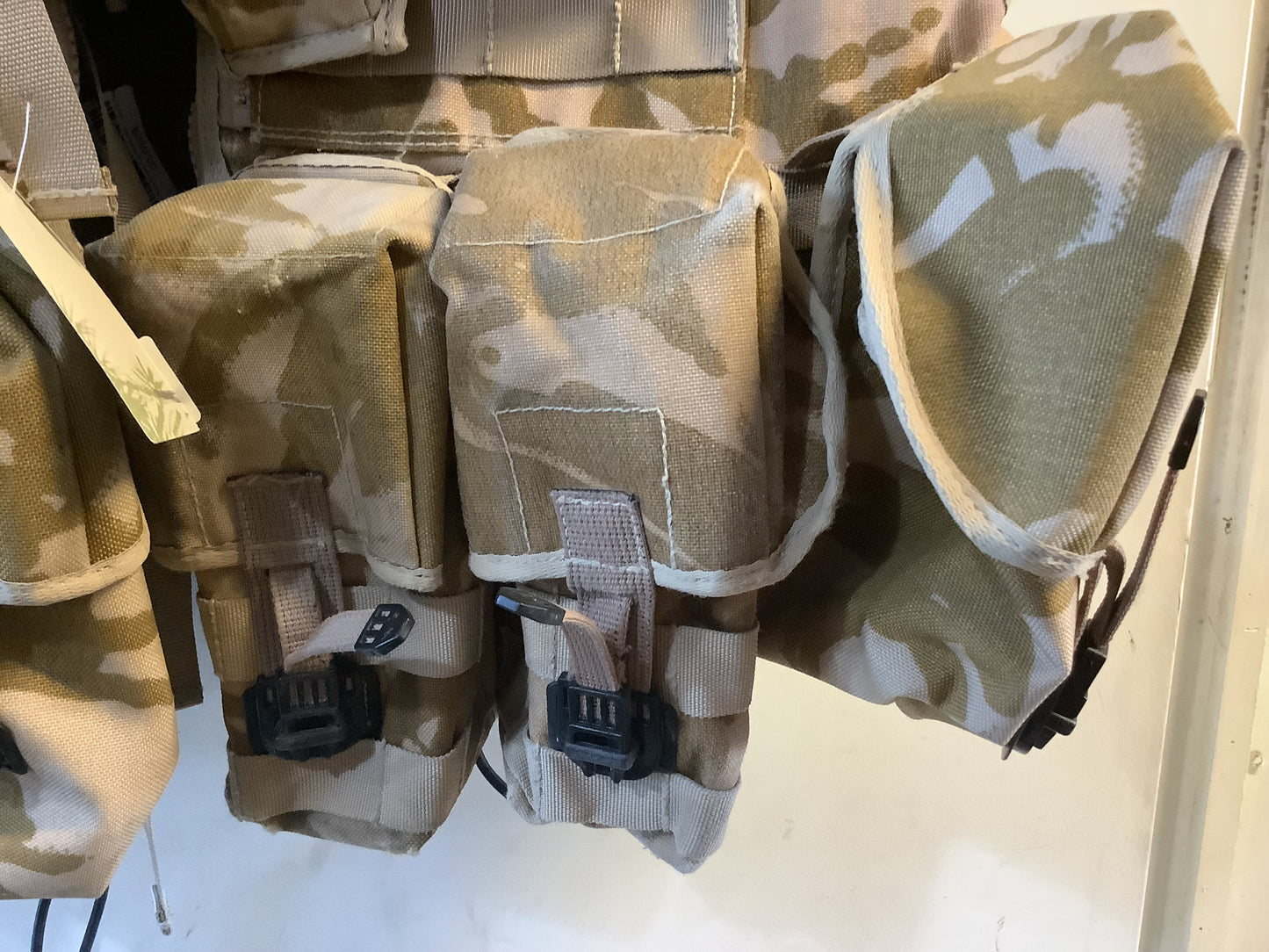 Desert DPM Camo - Vest Tactical Load Carrying webbing with pouches - Save $65