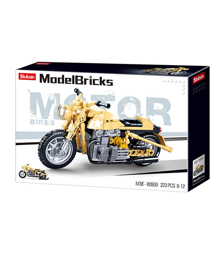 Sluban B0959 Military Motorcycle