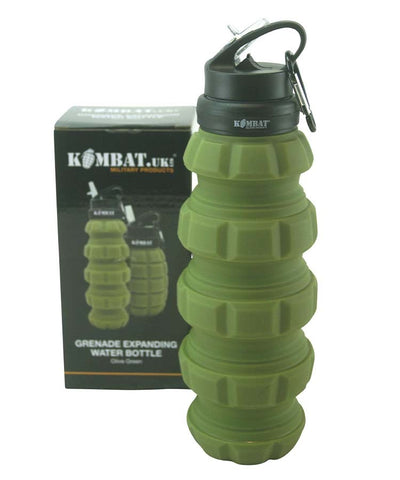 Kombat UK - Grenade Expanding Water Bottle 580ml