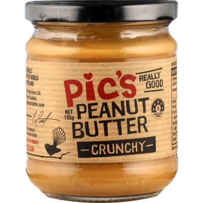 Pic's Peanut Butter - Jar 195g (Crunchy)